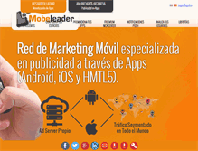 Tablet Screenshot of mobeleader.com